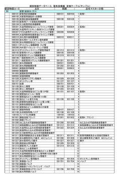 PDF「機械設備編」の設定一覧表
