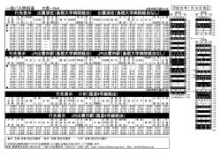 行先表示 小田（国道9号線経