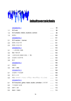 簡易ドイツ語文法