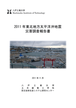 2011 年東北地方太平洋沖地震 災害調査報告書