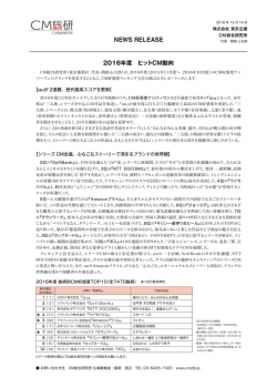pdfファイルで読む - CM総合研究所・東京企画
