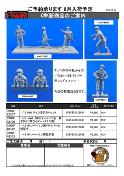 CMK新製品(mil)ご案内2016/06/28