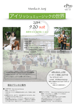 アイリッシュミュージックの世界