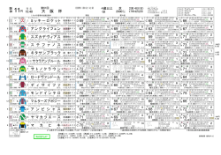 ラジオNIKKEI賞 2016年 競馬新聞 競馬がいど