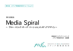 MediaSpiral フォーラム本番原稿 - 博報堂DYメディアパートナーズ メディア環境
