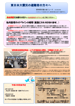 私的整理ガイドラインの概要（裏面にQ＆Aがあります。）