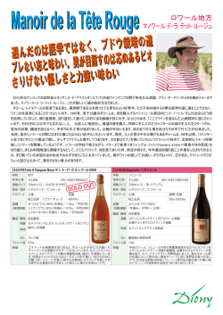 Manoir de la T&ecirc;te Rouge ロワール地方