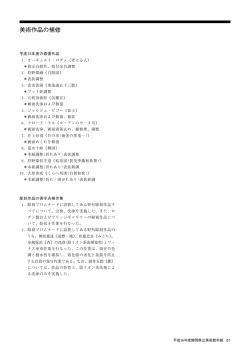 美術作品の補修 - 静岡県立美術館