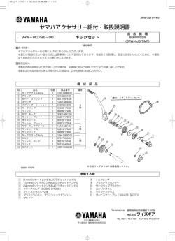 3RW-W0795-00 SEROW キックセット