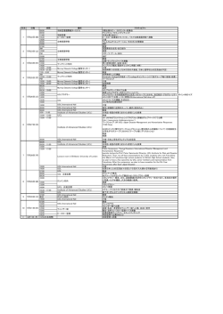 2016年日程表案 - UCL-Japan Young Challenge