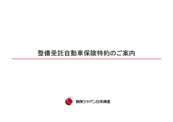 整備受託自動車保険