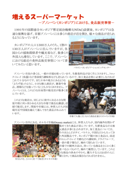 PDFファイル - 日本アセアンセンター