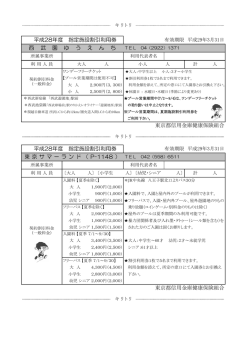 割引利用券 - 東京都信用金庫健康保険組合