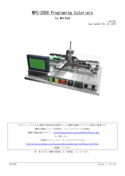 MPC-2000 Programing tutorials