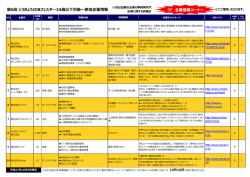 第6回 とうきょうJOBフェスタ～34歳以下対象～参加企業情報 3F 企業