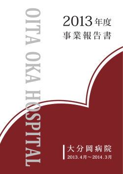 事業報告書 2013年度