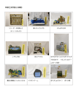 科学工夫作品の部