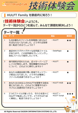 HULFT OrangeLab.Meeting Theme