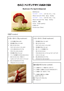 編み図へ The chart pattern is here.