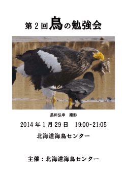 第2回 鳥の勉強会 発表要旨