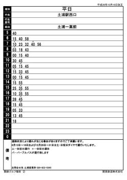 関鉄ゴルフ場前