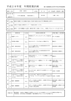 美術 - 瑞穂農芸高校ホームページ