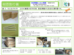 樹恩割り箸