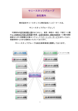 サニースタッフグループ 会社案内