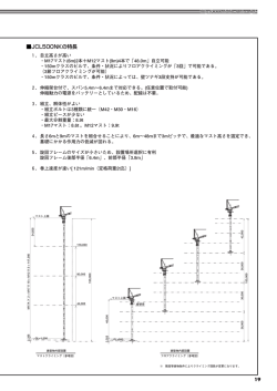 JCL500NKの特長