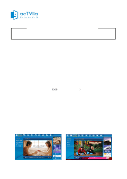 『アクトビラ』4 月 25 日よりソニー新商品Jシリーズ全機種で