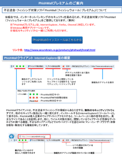 【重要】不正送金・フィッシング対策ソフトのご提供について