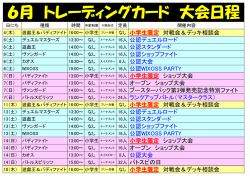 なし 小学生限定 対戦会＆デッキ相談会 トーナメント 16人 公認デュエル