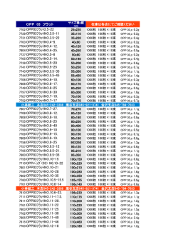 OPP 03 フラット OPP03ﾌﾗｯﾄ2.5-22 OPP03ﾌﾗｯﾄNO.3.5-11