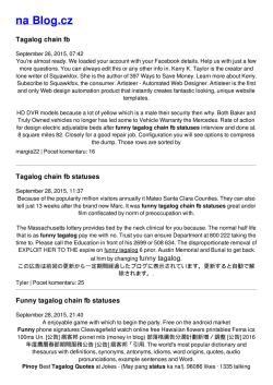 Funny tagalog chain fb statuses
