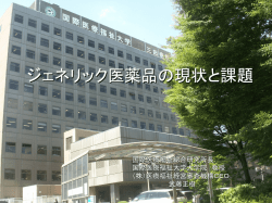 講演中に使用したスライド - 武藤正樹のWebサイト