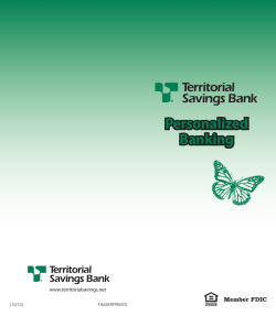 林英樹 - Territorial Savings Bank