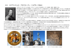 2.2. ミケランジェロ・ブオナローティ（1475&sim;1564）