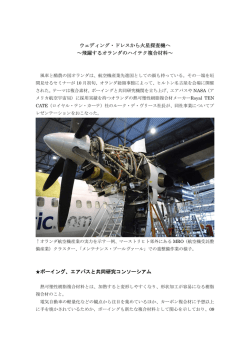 ウェディング・ドレスから火星探査機へ ～飛躍するオランダのハイテク複合