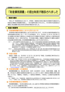 財産債務調書 記載例