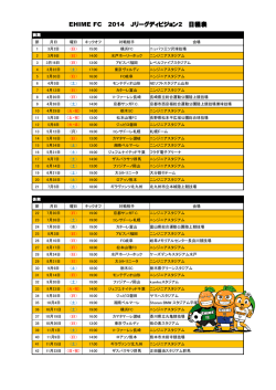 EHIME FC 2014 Jリーグディビジョン リーグディビジョン リーグディビジョン