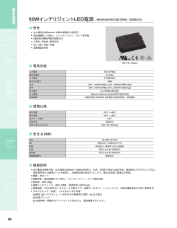 50WインテリジェントLED電源