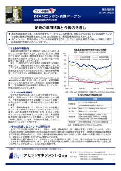 DIAMニッポン債券オープン 足元の運用状況と今後の見通し