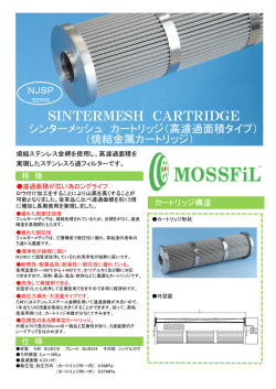 SINTERMESH CARTRIDGE