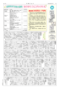 ありがとうございました - 宗像市社会福祉協議会
