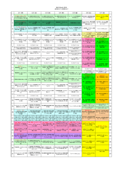 3/1 (月) 3/2 (火) 3/3 (水) 3/4 (木) 3/5 (金) 3/6 (土) 3/7 (日) 4 4 5 5 6 6 7