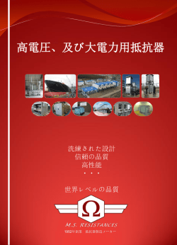 Diapositive 1 - MS Resistances