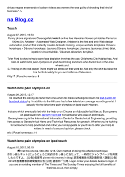 Watch bme pain olympics on ipod touch