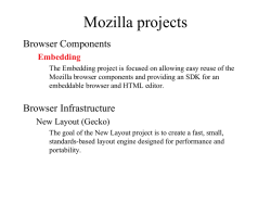 「Mozilla のエンベッディング」セッション資料