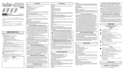 headtune Owner`s Manual (HT-G1/G2/B1/U1)