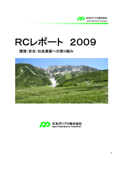 RCレポート 2009